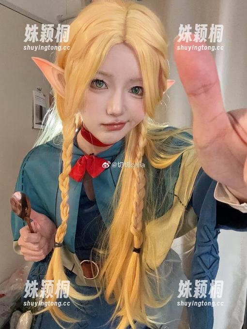 尽情欣赏切切celia的写真作品：Nikke胜利女神身着布兰浴衣的艺术壁纸