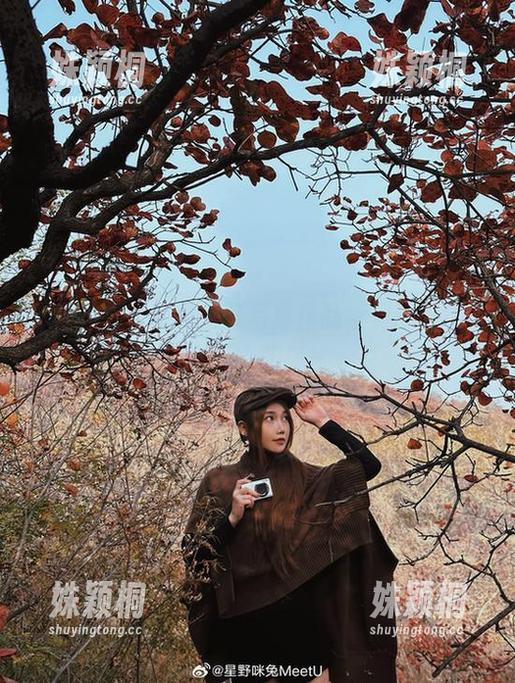 星野咪兔 星野咪兔的红色主题写真作品,展现青春活力与大胆风格