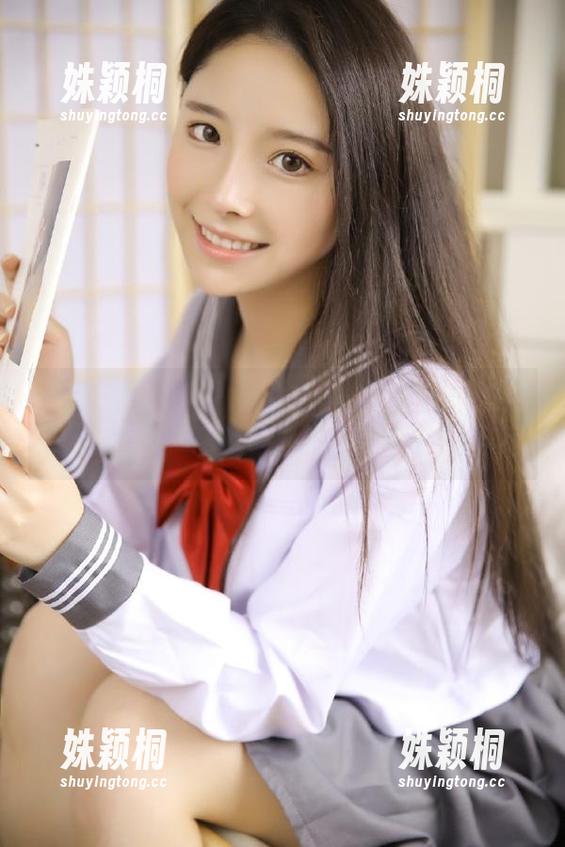 模范学院-柳侑绮Sevenbaby 模范学院 - 柳侑绮Sevenbaby高清套图,奶牛的恬静与她的甜美完美结合
