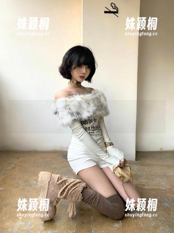 爱蜜社 - LindaLinda内衣写真大片，透过无圣光的图片看她的真实与魅力